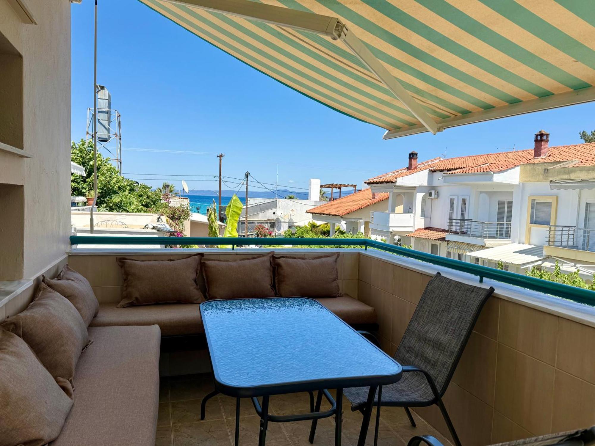 Emerald Seaside Apartment In Pefkohori פפקוהורי מראה חיצוני תמונה